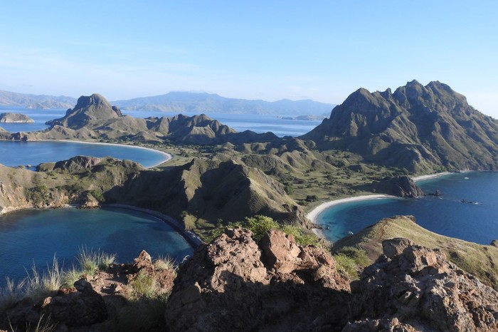 Pulau Padar di Taman Nasional Komodo.