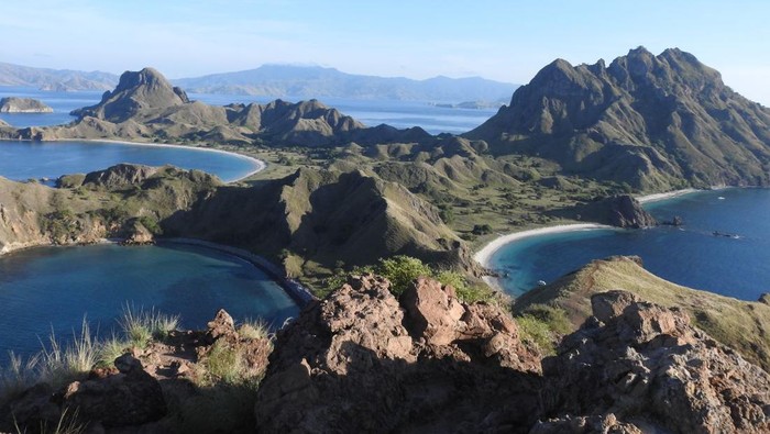 Pulau Padar di Taman Nasional Komodo.