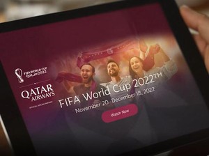 Maskapai Ini Tawarkan Siaran Langsung Piala Dunia Qatar di Pesawat