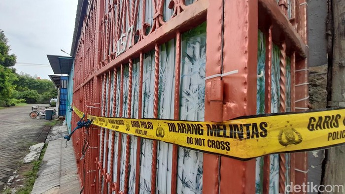 Rumah keluarga yang tewas mengering di Perum Citra Garden Extension I, Kalideres, Jakarta Barat.