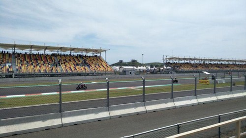 Aspal Sirkuit Mandalika.