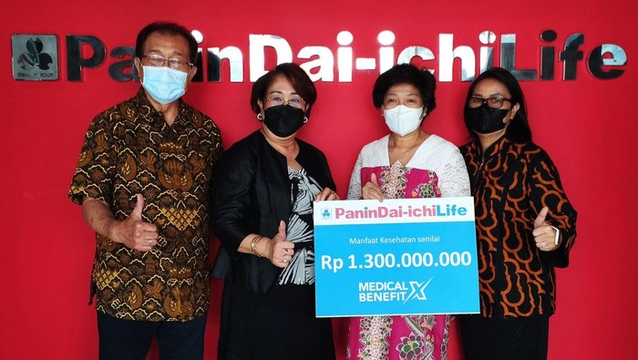 Panin Dai-ichi Life kembali mencairkan klaim kesehatan sebesar Rp 1,3 Miliar pada Nasabah di Lampung.