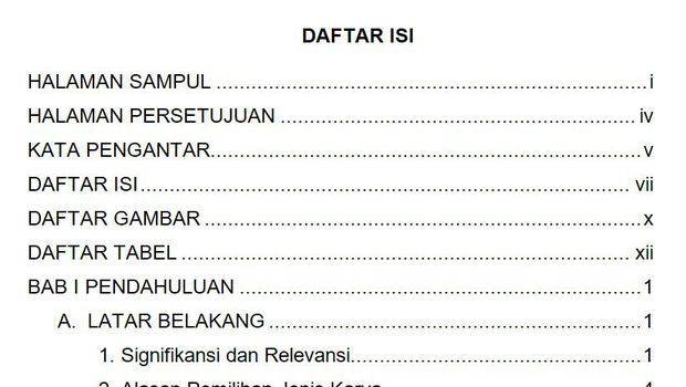 Cara membuat daftar isi otomatis sering dicari untuk proses pembuatan naskah. Kini, penulis bisa membuat daftar isi secara cepat dan praktis. Simak caranya.