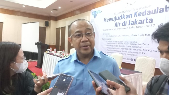 Direktur Utama PAM Jaya Arief Nasrudin (Anggi-detikcom)