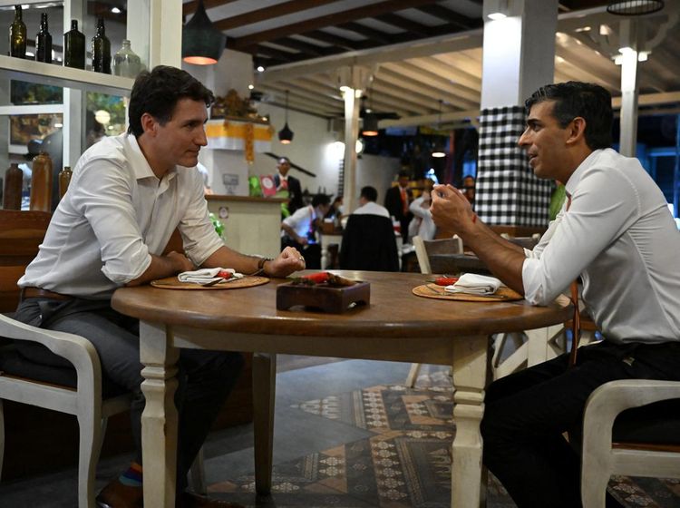 10 Momen Kuliner Rishi Sunak, PM Inggris yang Curi Perhatian di KTT G20