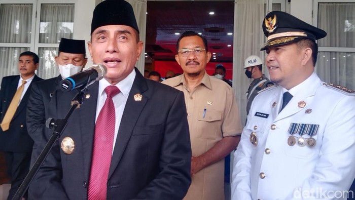 Gubernur Sumut Edy Rahmayadi (Ahmad Arfah/detikSumut)