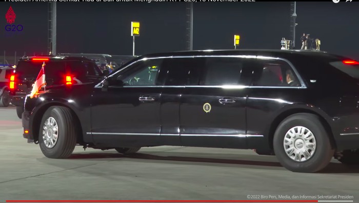 Joe Biden dijemput 'The Beast' Joe Biden dijemput 'The Beast'