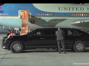 Penampakan The Beast yang Dinaiki Joe Biden Setiba di Bali