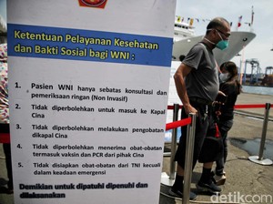 Kapal RS China Sandar di Tanjung Priok, Ini yang Boleh dan Tak Boleh Dilakukan