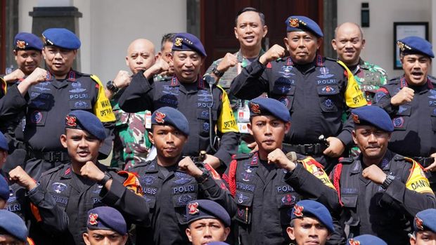 Kapolri hadiri perayaan HUT Brimob ke-77 di Bali (Dok Polri)