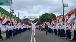 Kirab Merah Putih Peringati Hari Pahlawan
