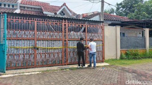 Kondisi terkini rumah TKP sekeluarga tewas mengering di Kalideres (Rumondang Naibaho/detikcom)