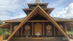 Masjid Unik dari Bambu di Kalimantan Selatan