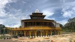 Masjid Unik dari Bambu di Kalimantan Selatan