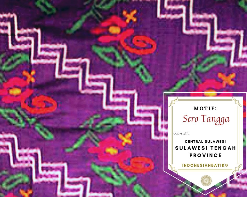 Motif batik bomba sero tangga