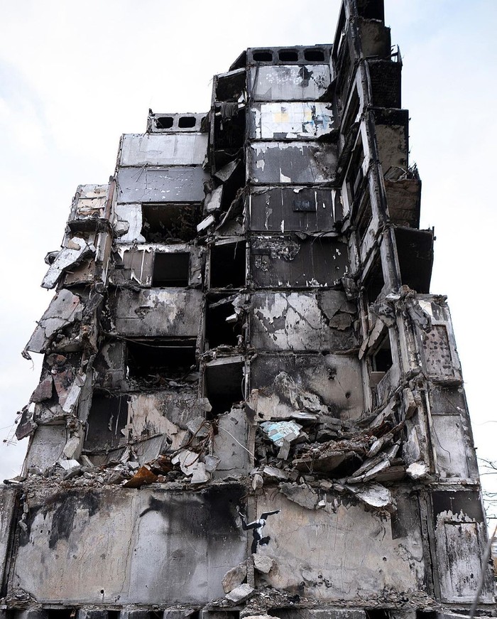 Mural Banksy di Ukraina Mural Banksy di Ukraina