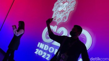 Di area pertama pengunjung akan langsung disuguhkan kolaborasi negara G20. Foto: Agus Tri Haryanto/detikcom