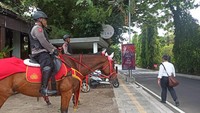 Dalam tugas ini, Polri menurunkan empat tim gabungan yang berasal dari Polda Jabar, Polda DIY, Polda Jateng, dan Polda Bali. Foto: Nuranda Indrajaya/detikBali