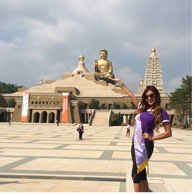 Paula Manzanal diketahui pernah menjadi finalis kontes kecantikan ajang FACE of BEAUTY INTERNATIONAL 2014 yang digelar di Taiwan. Dia bergelar Miss Peru pada saat itu. Paula berhasil membawa pulang gelar finalis dengan penampilan terbaik di sesi baju renang. Foto: Dok. Instagram @Paula Manzanal