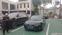 Mobil Audi yang dikendarai Willem saat tertangkap (Foto: Praditya Fauzi Rahman)