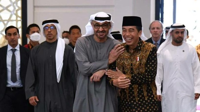 Peresmian Masjid Sheikh Zayed di Solo, Senin (14/11/2022).