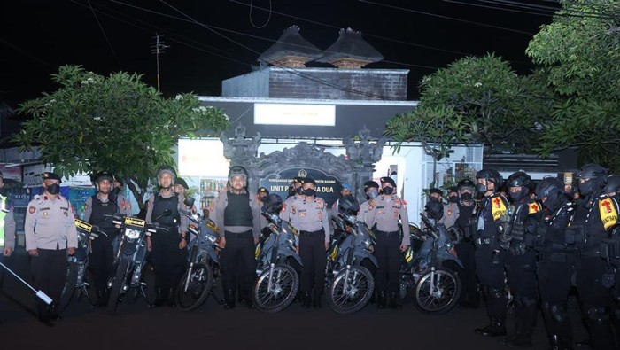 Polri Patroli di lokasi G20