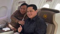 Prabowo-Erick Thohir Akrab Dampingi Jokowi Resmikan Sheikh Zayed Solo