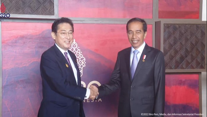 Presiden Jokowi Bertemu PM Jepang