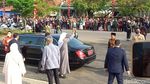 Potret Jokowi-Presiden UEA Semobil Saat Tiba di Masjid Sheikh Zayed Solo