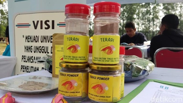 Produk terasi yang dikembangkan mahasiswa asal Universitas Sumatera Selatan