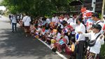 Sorak-sorai Siswa SMP di Bali Sambut Delegasi G20