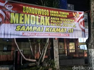 Relawan Angkat Bicara soal Spanduk Tolak Anies di Bondowoso: Tak Mendidik!