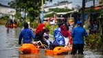 Terkini! Foto-foto Banjir di Tangerang