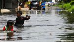 Terkini! Foto-foto Banjir di Tangerang