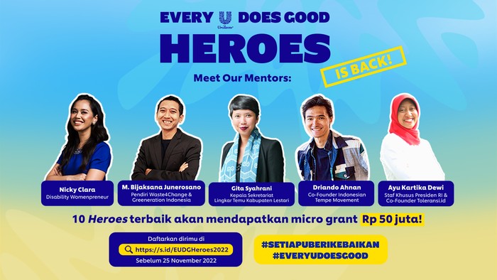 Unilever Cari 10 Anak Muda yang Siap Bawa Perubahan, Yuk Segera Daftar!