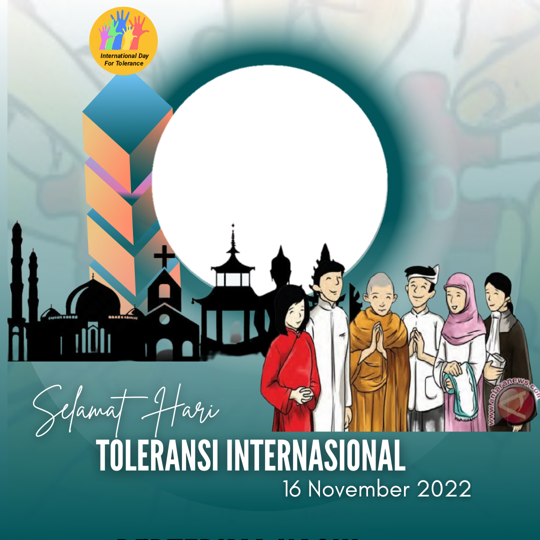 Twibbon Hari Toleransi Internasional 2022 sudah bisa diunduh lewat daftar link di bawah ini. Hari Toleransi Internasional 2022 jatuh pada 16 November 2022.