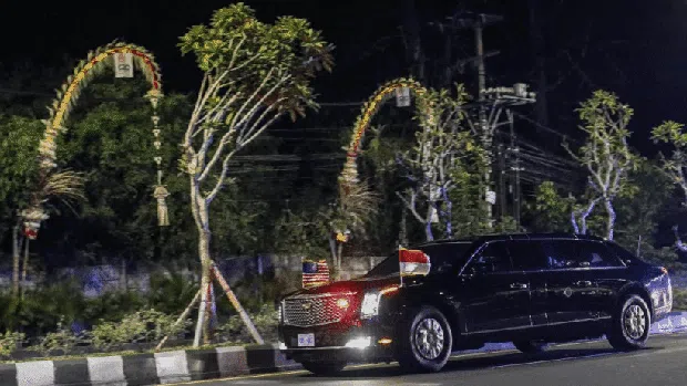 Mobil-mobil yang menjemput para pemimpin negara pada KTT G20 di Bali mencuri perhatian. Diantaranya mobil Jokowi, Xi Jinping dan Joe Biden.
