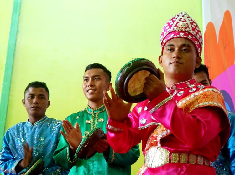 Anak Binaan Pemasyarakatan Berlatih Musik dan Tarian Tradisional