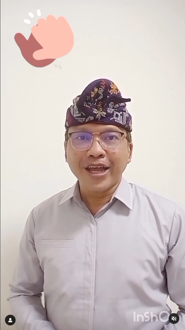 Agung Wirasutha pernah dikenal sebagai penyanyi juga sudah lagi aktif di industri musik. Ia sekarang memilih menjadi abdi negara sebagai PNS di Pemkab Badung. Foto: Instagram