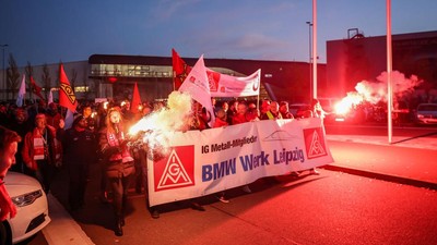 Buruh Pabrik BMW di Jerman Mogok Kerja Tuntut Kenaikan Gaji!
