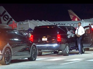 Konvoi sampai Puluhan Mobil, Apa Saja Isi Iring-iringan Joe Biden?
