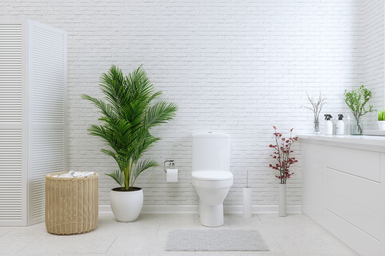 Ilustrasi desain kamar mandi.