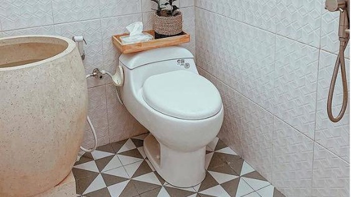 Ilustrasi desain kamar mandi.