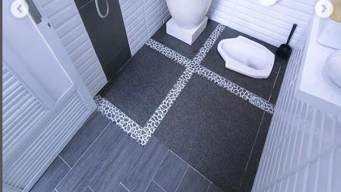 Ilustrasi desain kamar mandi.