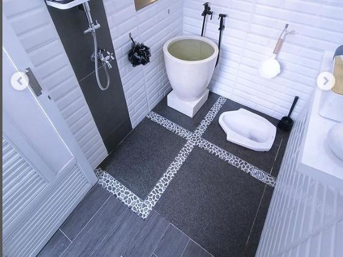 Ilustrasi desain kamar mandi.