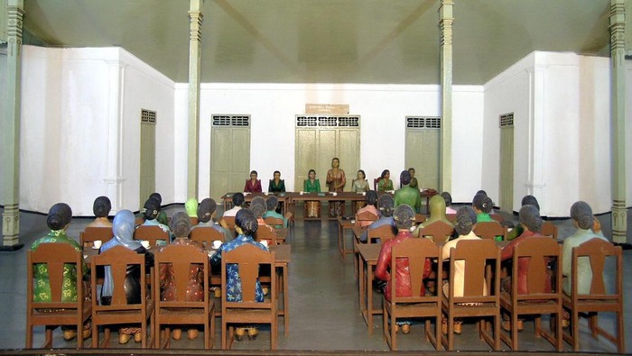 Diorama Kongres Perempuan Indonesia I di Museum Benteng Vredeburg Yogyakarta