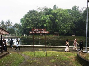 Kesejukan Embung Bual, Lokasi Ritual Bekerase di Lombok Tengah