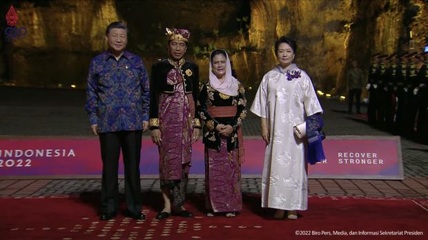 Gala Makan Malam Dalam Konferensi Tingkat Tinggi (KTT) G20. (Tangkapan Layar Youtube Sekretariat Presiden)