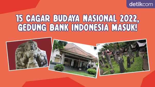 15 Cagar Budaya Nasional 2022