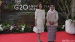 Iriana Berfoto dengan Ibu Negara Para Pemimpin Dunia